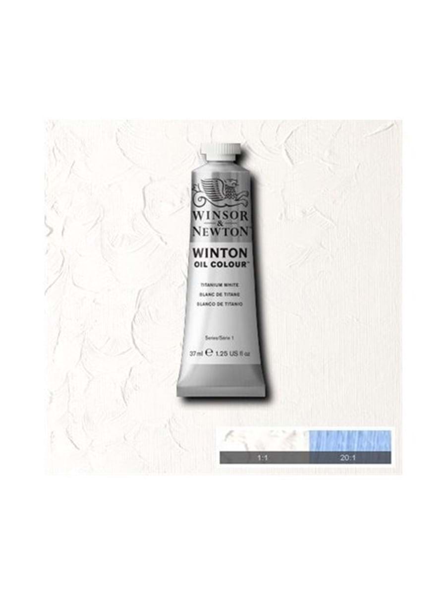 WINSOR & NEWTON WINTON YAĞLI BOYA 37 ML TITANIUM WHITE-1414644