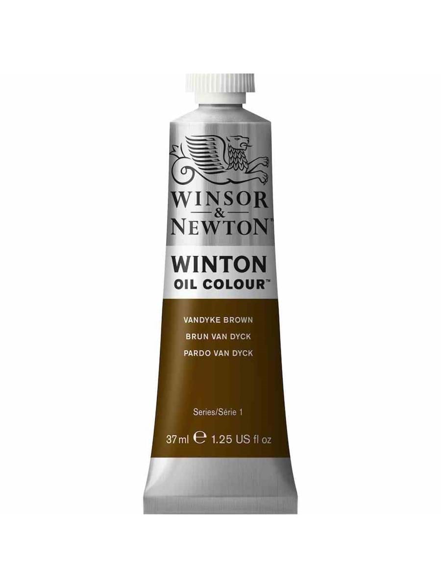 WINSOR & NEWTON WINTON YAĞLI BOYA 37 ML VANDYKE BROWN-1414676