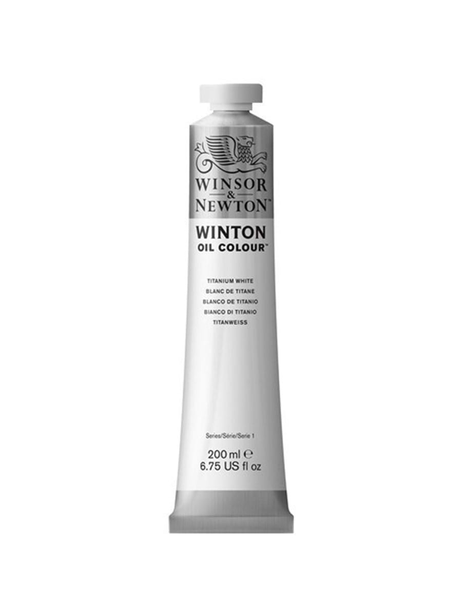 WINSOR & NEWTON WINTON YAĞLI BOYA 200 ML TITANIUM WHITE-1437644