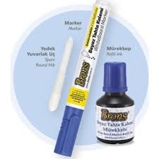 Brons Board Marker Set Mavi