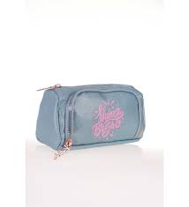 Kaukko Sparkle Plump Kalem Çantası Gri