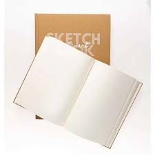 FANART ACADEMY F-8691 SKETCH BOCK A4 KRAFT SERT KAPAK ESKİZ DEFTERİ 80GR.96YP.