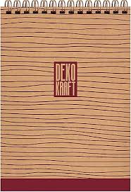 Keskin Color Exclusive A7 80 Yaprak Çizgili Dekokraft Spiralli Bloknot