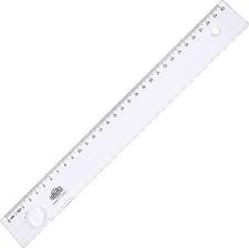 HATAS 0161 MERCEKLİ PLASTİK CETVEL 30 cm