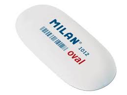 MILAN OVAL SENTETİK KAUÇUK SİLGİ