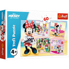 Trefl 60 Parça Puzzle Minnie (33x22cm)