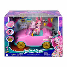 ENCHANTIMALS TAVŞANCIK ARABA OYUN SETİ MTL-HCF85