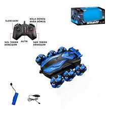 Vardem Uzaktan Kumandalı Full Fonksiyon Şarjlı 2.4 Ghz 6  Tekerlekli Buhar Atan Akrorbat Araba SYR-666-818