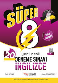 NİTELİK 8. SINIF YENİ NESİL SÜPER İNGİLİZCE 20 DENEME SINAVI