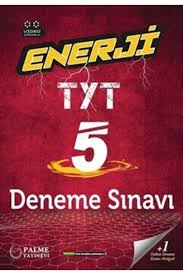 YKS TYT Enerji 5 Deneme Sınavı Video Çözümlü