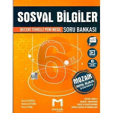 Mozaik Yayınları 6. Sınıf Sosyal Bilgiler Soru Bankası