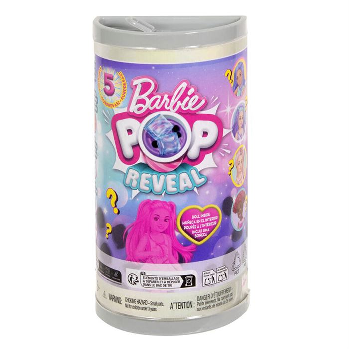 Barbie Pop Reveal Sürpriz Bardak Oyun Seti HRK57