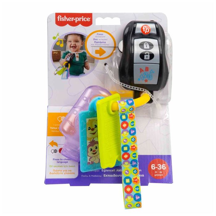 Fisher Price Sesli Eğlen ve Öğren Eğlenceli Aktivite Anahtarı HWY40