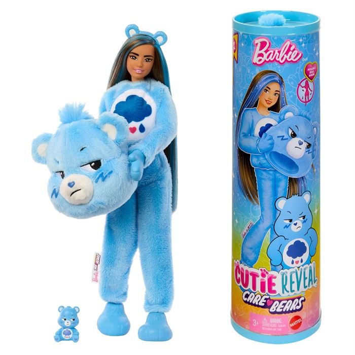 Barbie Cutie Reveal Care Bear Serisi Mavi JCN93-JCN96