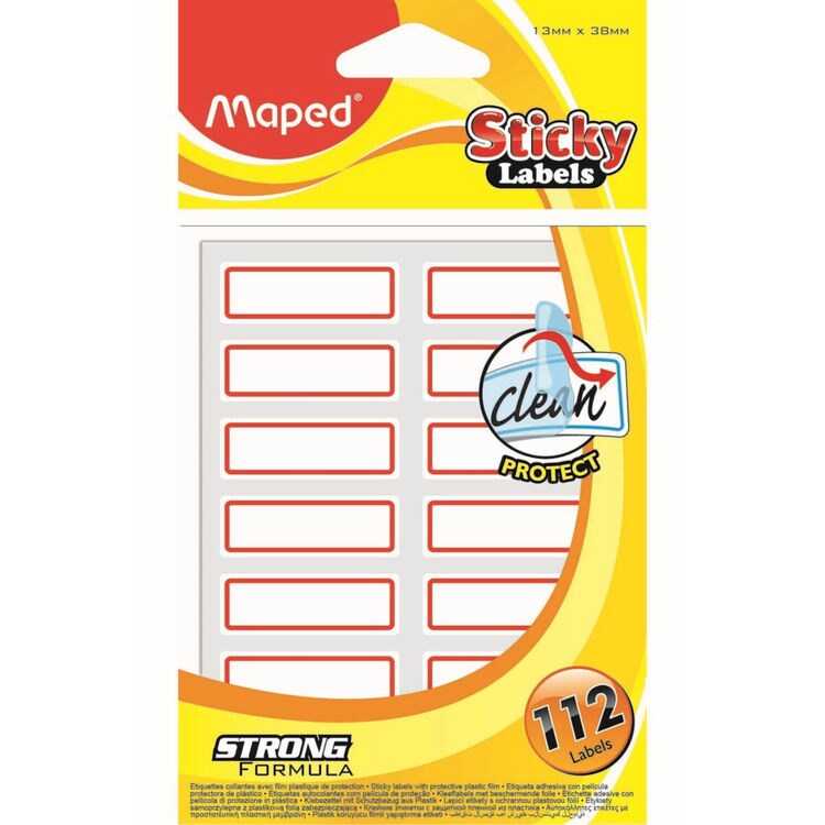 MAPED STİCKY NOTES 13X38 MM AYRAÇ - ETİKET 112