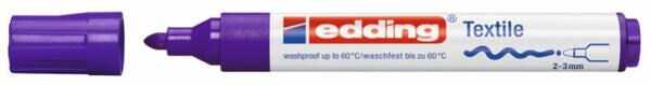 EDDING 4500 TEKSTİL KALEMİ MOR