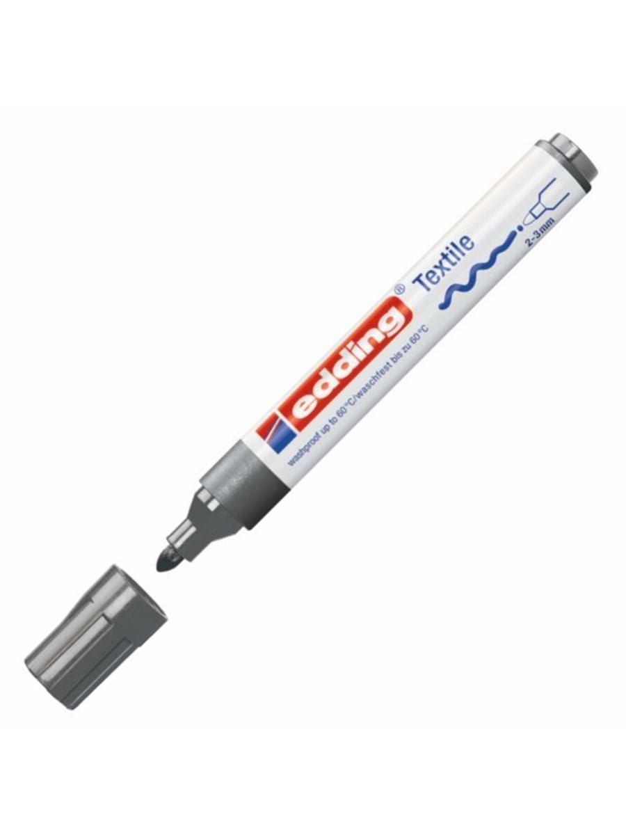 EDDING 4500 TEKSTİL KALEMİ GRİ