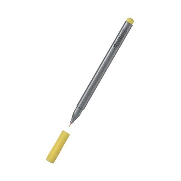 FABER CASTELL GRİP FİNEPEN 0.4mm. KROM SARISI