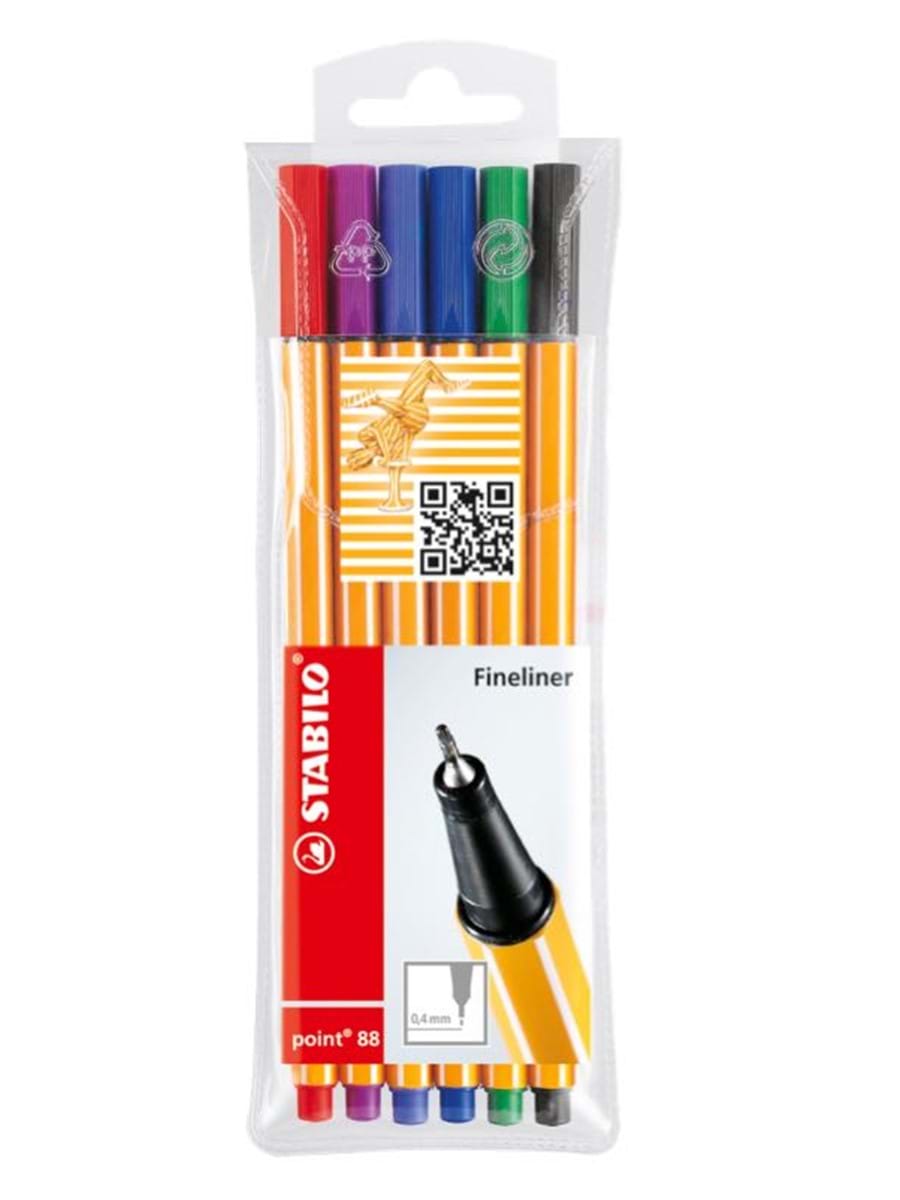 STABILO 88/6 POİNT 88 GLISS KALEM 6'LI