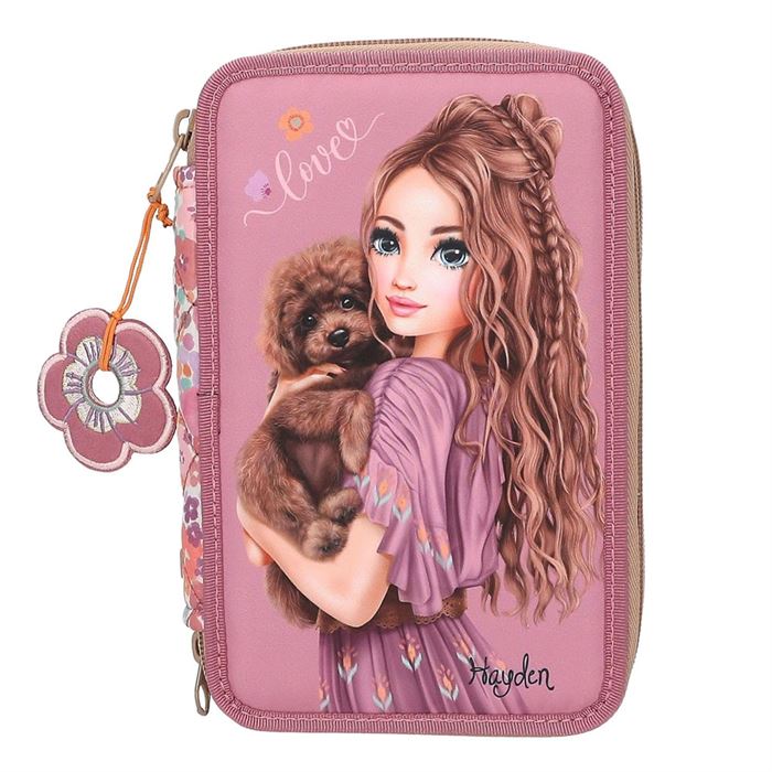 TOPModel Üçlü Kalem Kutusu FLORAL 0413055_A