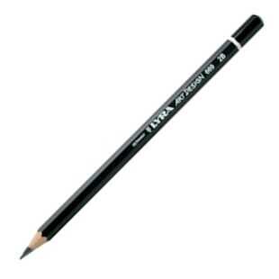 LYRA REMBRANDT ART DESING  DERECELİ KALEM  4B
