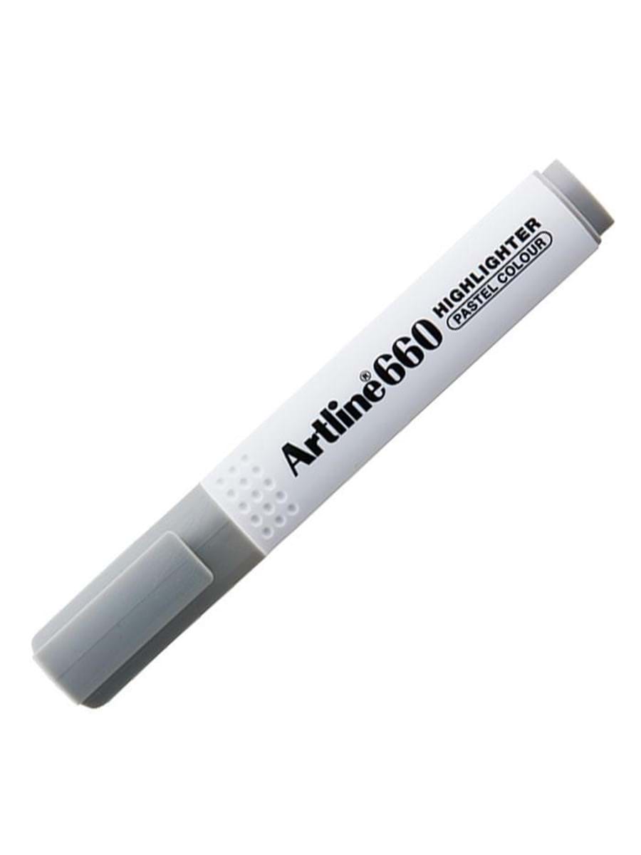 ARTLINE EK- 660 KESİK UÇ 1.0-4.0mm  HIGHLIGHTER FOSFORLU KALEM PASTEL GREY