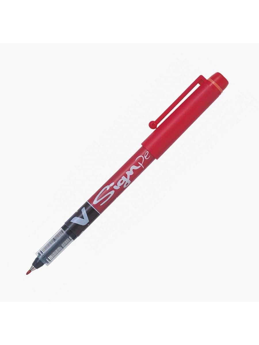 PİLOT V-SIGNPEN KIRMIZI İMZA KALEMİ