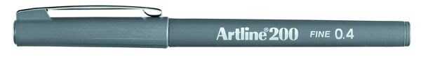 ARTLINE EK-200N FINE LINE PEN 0.4 MM GREY