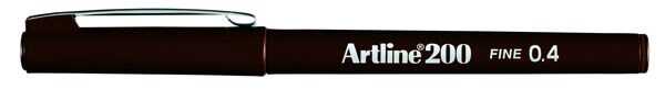 ARTLINE EK-200N FINE LINE PEN 0.4 MM DARK BROWN