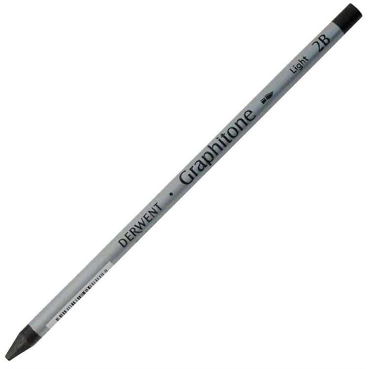 DERWENT KURU-SULU GRAFİT WATERSOLUBLE GRAPHITONE PENCIL LIGHT WASH (2B)