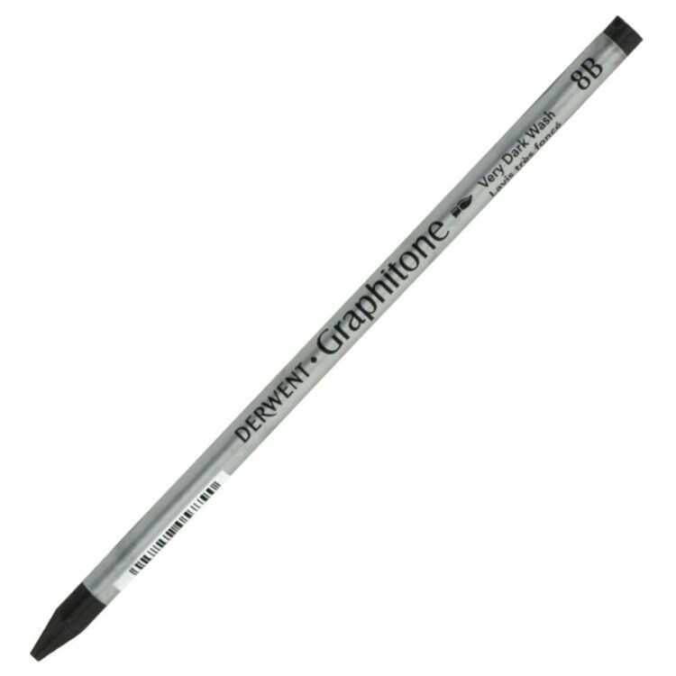 DERWENT KURU-SULU GRAFİT WATERSOLUBLE GRAPHITONE PENCIL DARK WASH (8B)