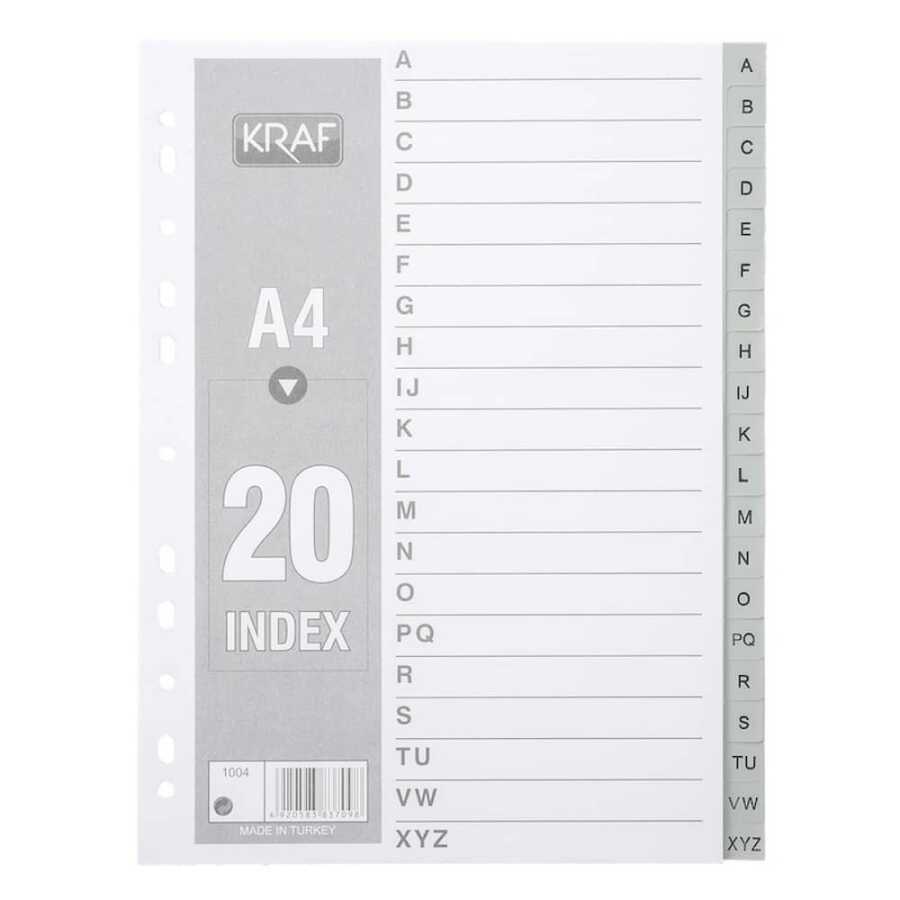 KRAF SEPARATÖR 1004 A-Z HARFLİ