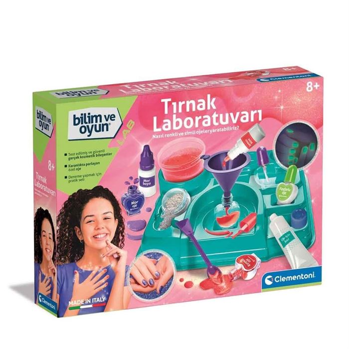 Clementoni Bilim ve Oyun Tırnak Labaratuvarı 64471