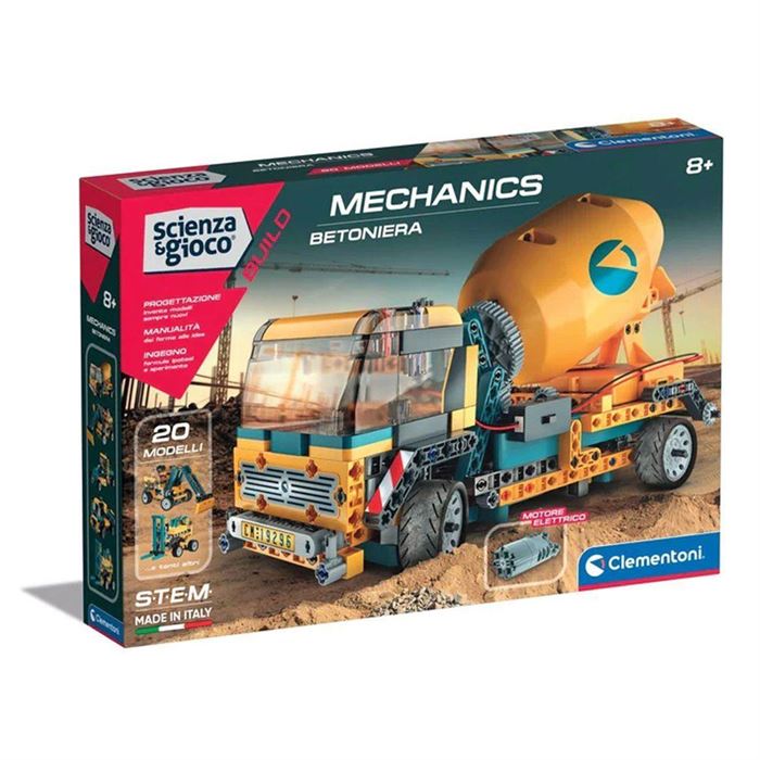 Clementoni Mekanik Laboratuvar İnşaat Kamyonu 75083TR
