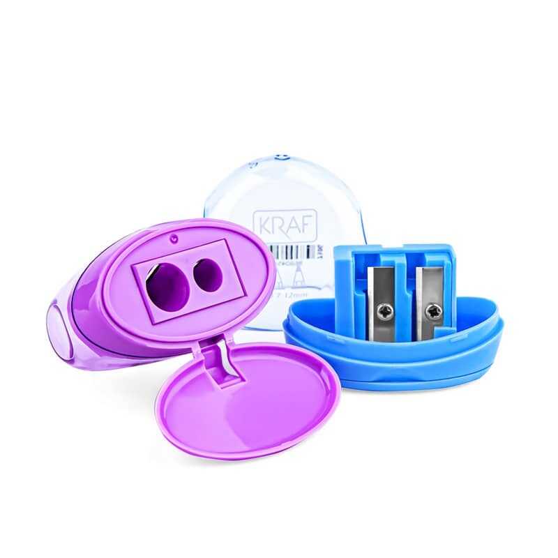 Kraf Hazneli Çift Delikli Kalemtraş 730G