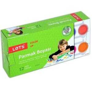 LETS PARMAK BOYA 12 RENK L-5512