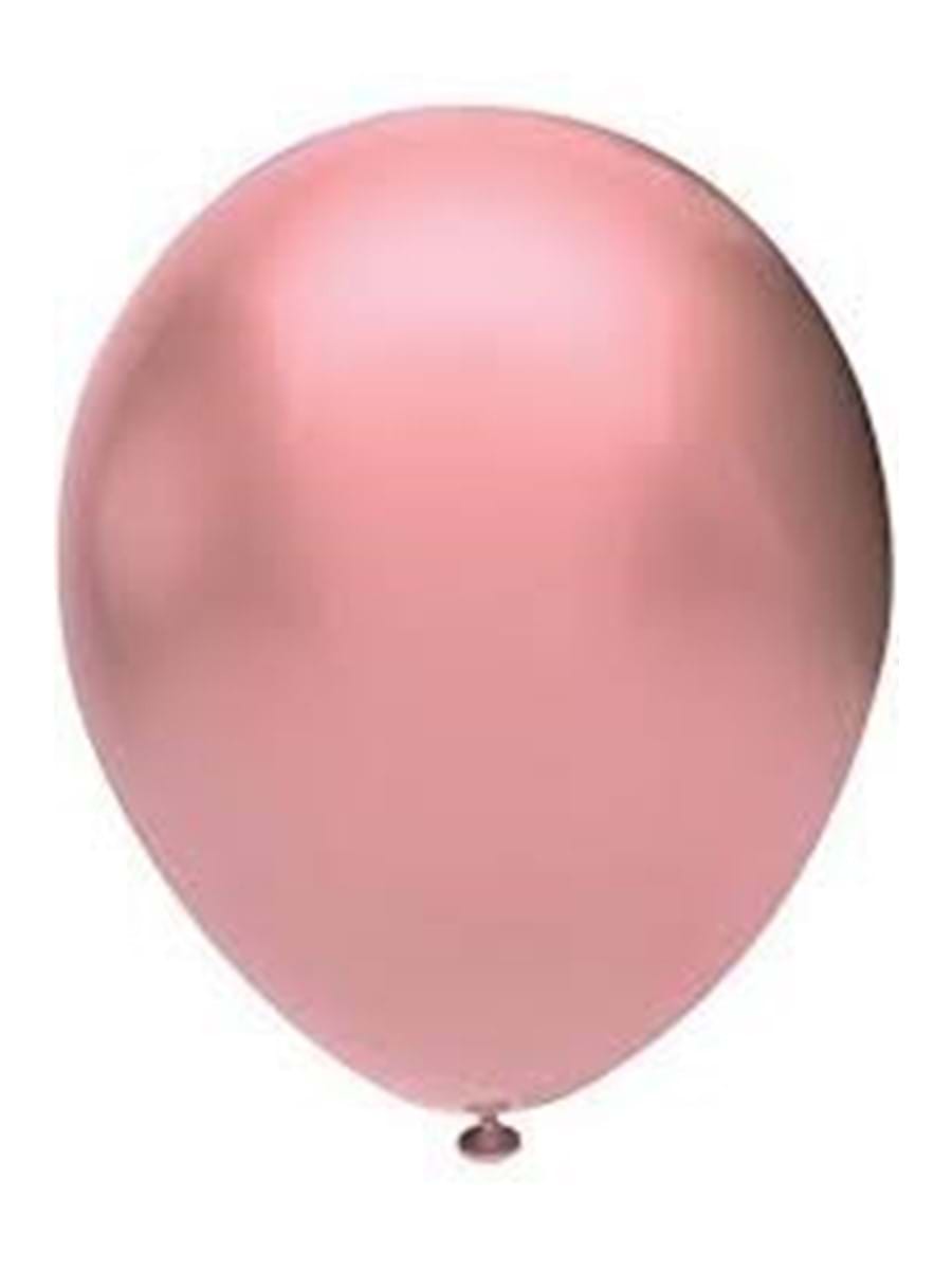 Metalik  Balon Rose Gold 100'lü Paket