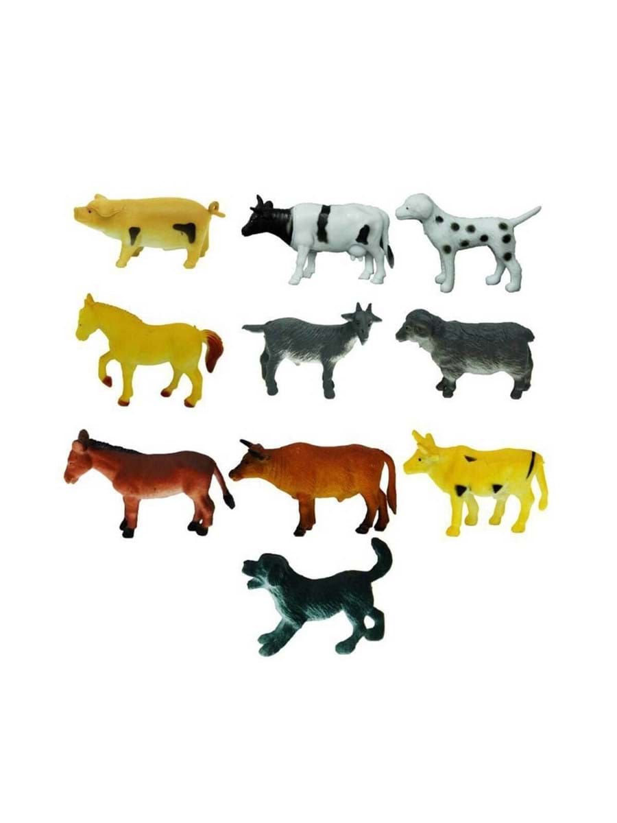 Çiftlik Hayvanları Poşetli Hayvan Oyun Seti -