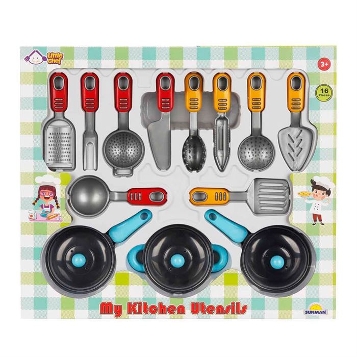 Sunman Mutfak Gereçleri Seti 16 Prç S00004681