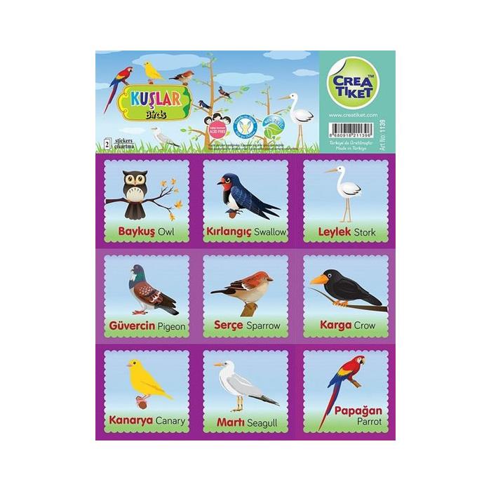 Crea Etiket Uyari Çok Yönlü Ok 1168