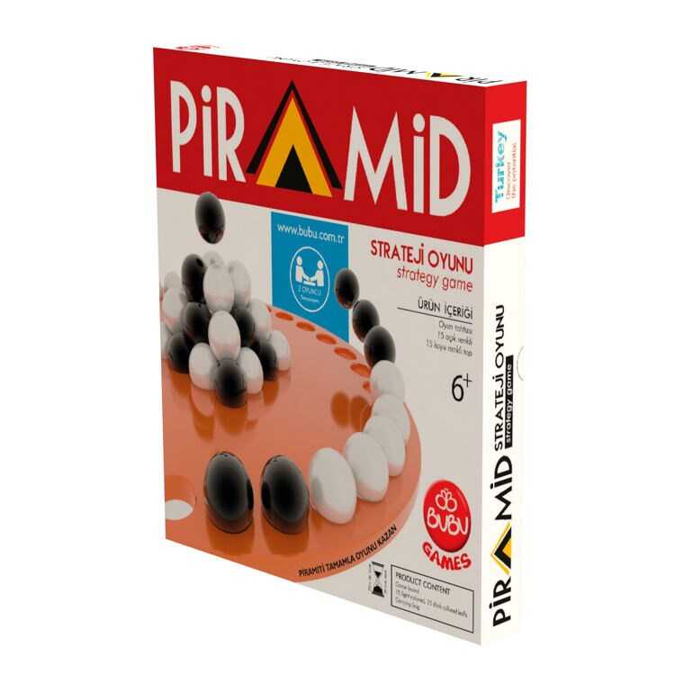 BU-BU  GAMES PİRAMİD STRATEJİ KUTU OYUNU  BUBU-GM0003