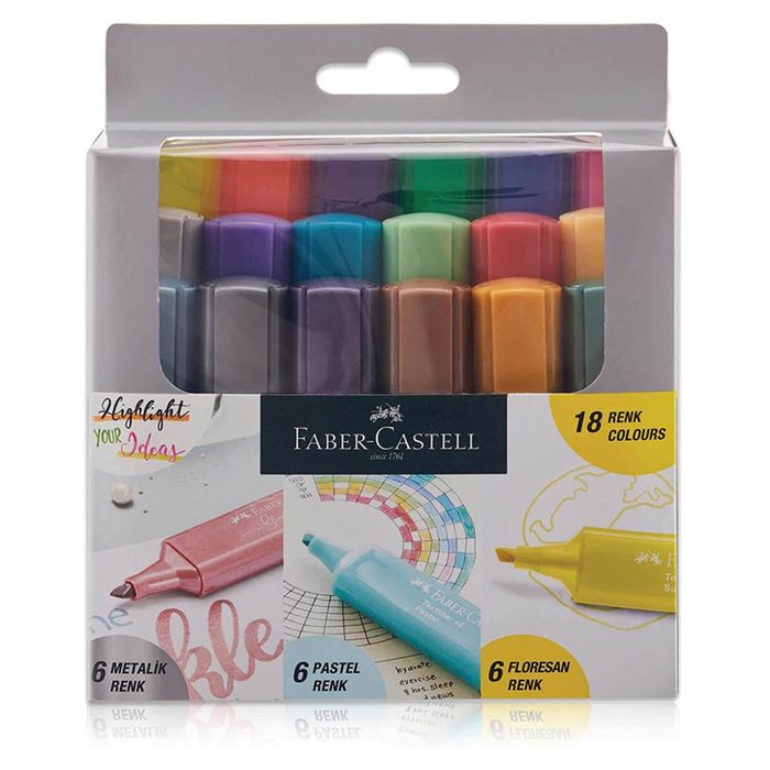 ADEL KURU BOYA KALEMİ TAM BOY KARTON KUTU 48 RENK - 2112000014