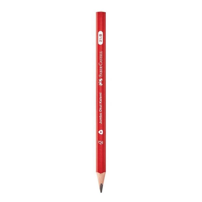 FABER CASTELL JUMBO BAŞLIK KIRMIZI KURŞUN KALEM - 5132000002