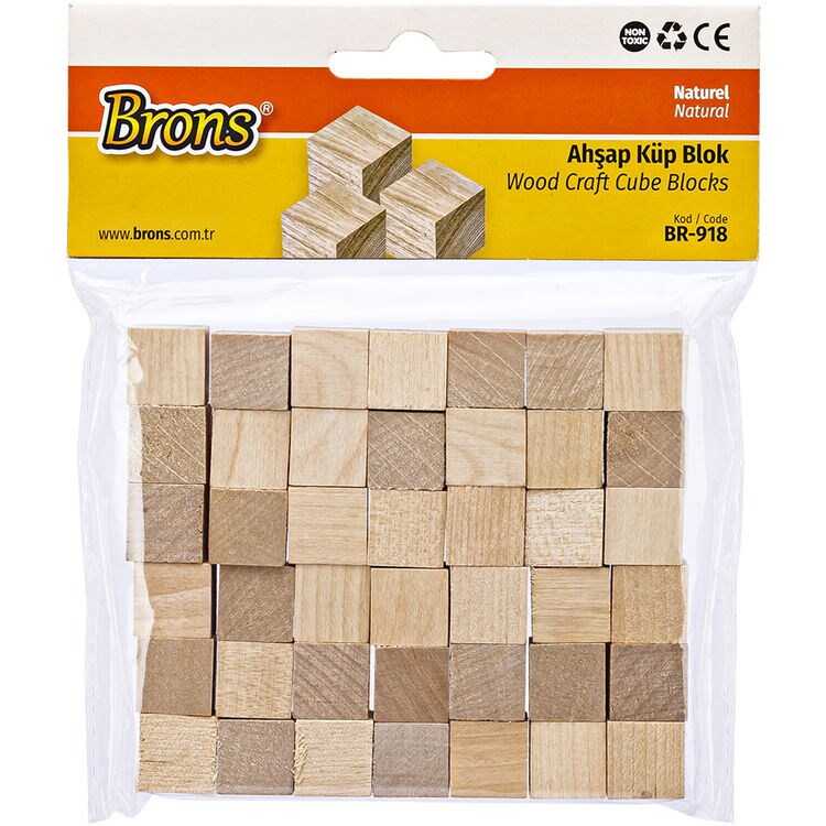 Brons Küp Blok Naturel BR-918