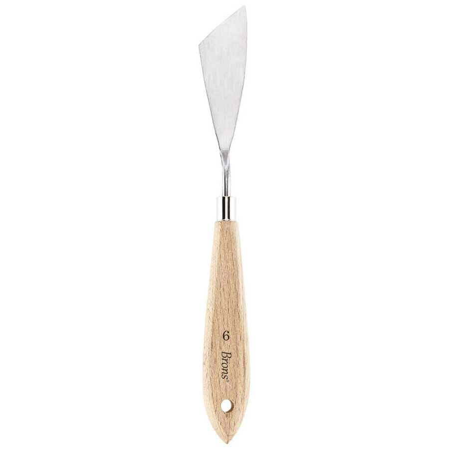 Brons Spatula No: 6 BR-1056