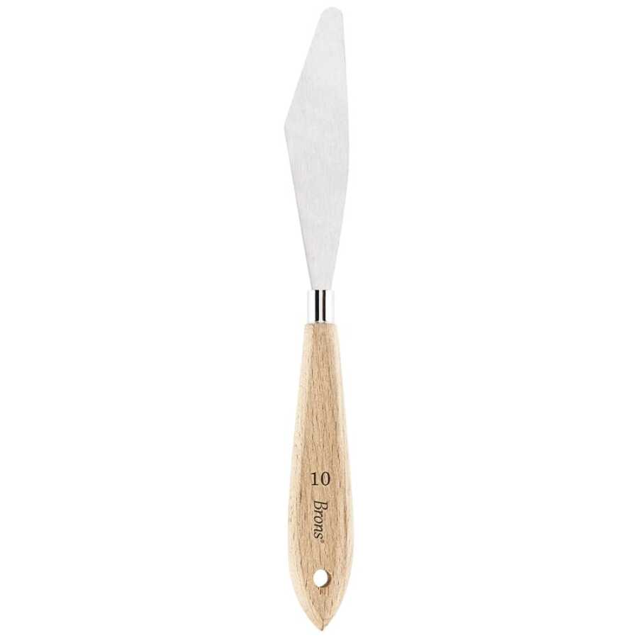 BRONS METAL SPATULA NO:10 Br-1060