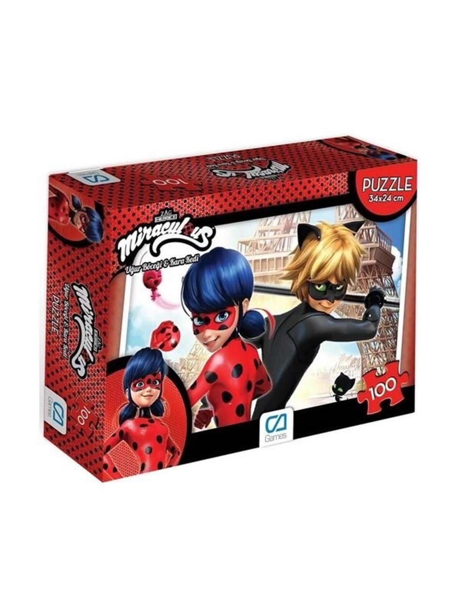 Ca Games Miraculous 100 Parça Puzzle