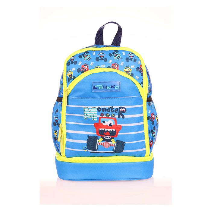 KAUKKO KIDS ANAOKUL ÇANTASI (TURTLE) V6027