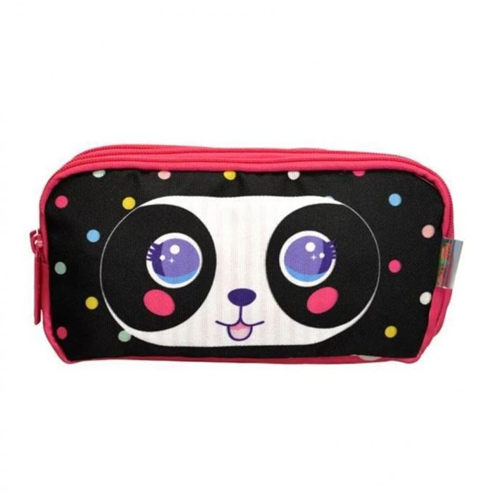 Kaukko Kids&Love 3 Bölmeli Kalem Çantası Pullu-Rugan Koala L8102