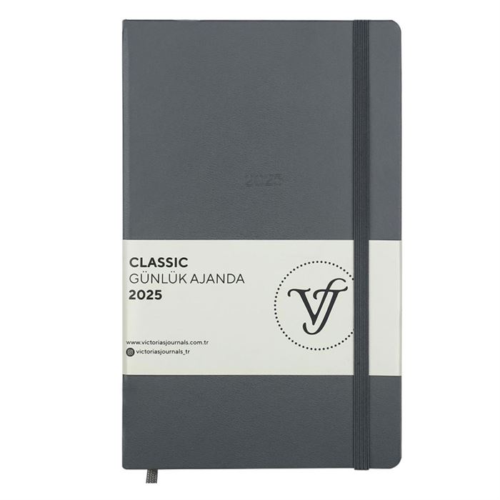 VJ GSP Ayraçlı Planlayıcı Defter ,Lastikli .17x23